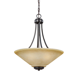 GL6613003EN3845 Parkfield Up Light Pendant Light - Flemish Bronze