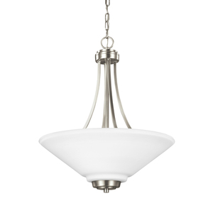 GL6613003EN3962 Parkfield Up Light Pendant Light - Brushed Nickel