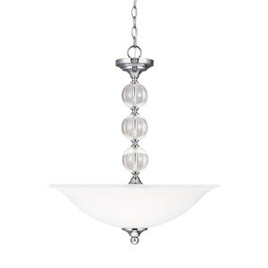 GL6613403EN305 Englehorn Up Light Pendant Light - Chrome