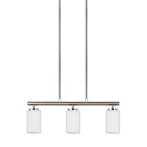 GL66160EN3962 Oslo Linear Pendant Pendant Light - Brushed Nickel GL66160EN3962 Oslo Linear Pendant Pendant Light - Brushed Nickel