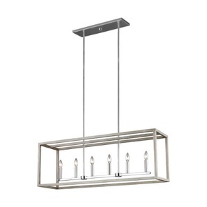 GL6634506872 Moffet Street Linear Pendant Pendant Light - Washed Pine