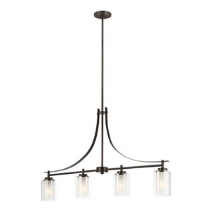 S6637304782 Elmwood Park Linear Pendant Pendant Light - Heirloom Bronze S6637304782 Elmwood Park Linear Pendant Pendant Light - Heirloom Bronze