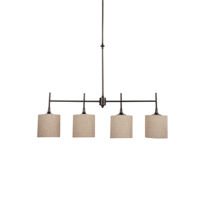 GL66952EN3710 Stirling Linear Pendant Pendant Light - Burnt Sienna