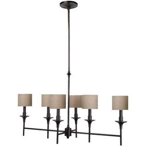 GL66953710 Stirling Linear Pendant Pendant Light - Burnt Sienna