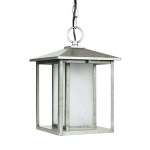 GL6902957 Hunnington Hanging Hanging Lantern - Weathered Pewter