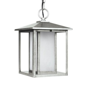 GL6902997S57 Hunnington Hanging Hanging Lantern - Weathered Pewter