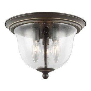 GL7514503EN782 Belton Flush Mount Ceiling Light - Heirloom Bronze