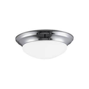 GL7543493S05 Nash Flush Mount Ceiling Light - Chrome