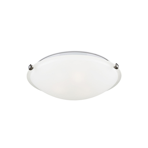 GL7543502EN3962 Clip Flush Mount Ceiling Light - Brushed Nickel