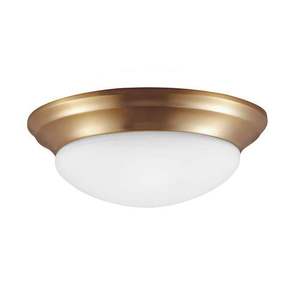 GL75434848 Nash Flush Mount Ceiling Light - Satin Brass