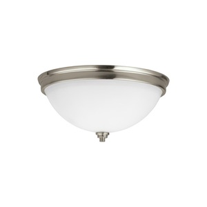 GL75520962 Roslyn Flush Mount Ceiling Light - Brushed Nickel