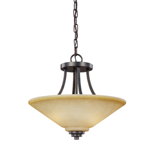 GL7713002EN3845 Parkfield Up Light Pendant Light - Flemish Bronze