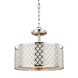 GL7715502EN3962 Jourdanton Up Light Pendant Light - Brushed Nickel