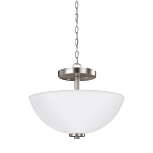 GL77160EN3962 Oslo Up Light Pendant Light - Brushed Nickel GL77160EN3962 Oslo Up Light Pendant Light - Brushed Nickel