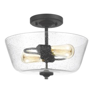 GL7727802839 Morill Semi Flush Mount Ceiling Light - Blacksmith