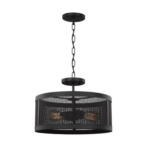 GL772850212 Gereon Drum Pendant Pendant Light - Black