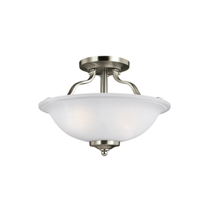 GL7739002962 Emmons Semi Flush Mount Ceiling Light - Brushed Nickel