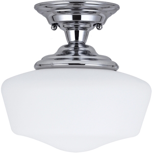 GL7743605 Academy Semi Flush Mount Ceiling Light - Chrome