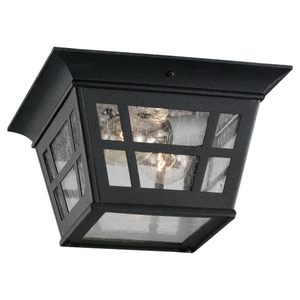 GL7813112 Herrington Flush Mount Ceiling Light - Black