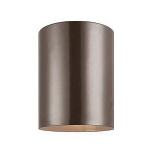 GL7813897S10 Outdoor Cylinders Flush Mount Ceiling Light - Bronze