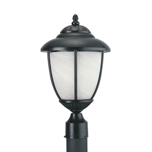 GL82048PEN312 Yorktown Post Light Post Lights - Black