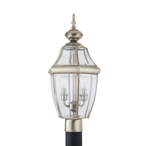 GL8229EN965 Lancaster Post Light Post Lights - Antique Brushed Nickel