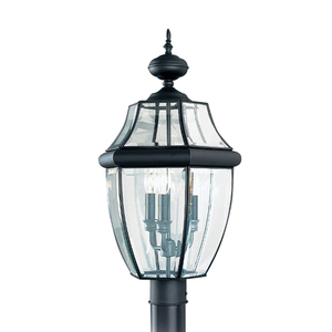 GL8239EN12 Lancaster Post Light Post Lights - Black