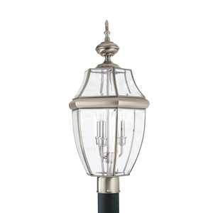 GL8239EN965 Lancaster Post Light Post Lights - Antique Brushed Nickel