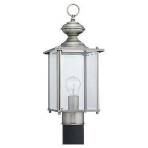 GL8257965 Jamestowne Post Light Post Lights - Brushed Nickel