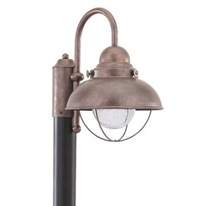 GL826993S44 Sebring Post Light Post Lights - Weathered Copper