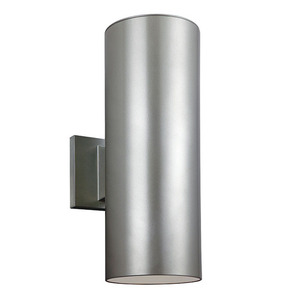 GL8313802753 Outdoor Bullets Entrance Outdoor Wall Light - Painted Brushed Nickel