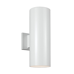 GL8313802EN315 Outdoor Cylinders Entrance Outdoor Wall Light - White