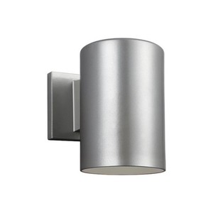 GL8313897S753 Outdoor Cylinders Entrance Outdoor Wall Light - Painted Brushed Nickel