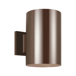 GL8313901EN310 Outdoor Cylinders Entrance Outdoor Wall Light - Bronze