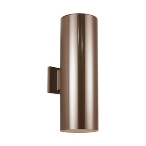 GL831390210 Outdoor Bullets Entrance Outdoor Wall Light - Bronze