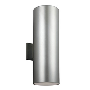 GL8313902753 Outdoor Bullets Entrance Outdoor Wall Light - Painted Brushed Nickel