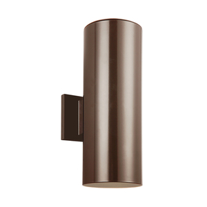 GL8313902EN310 Outdoor Cylinders Entrance Outdoor Wall Light - Bronze