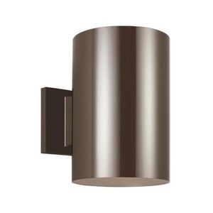 GL8313997S10 Outdoor Cylinders Entrance Outdoor Wall Light - Bronze