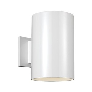 GL8313997S15 Outdoor Cylinders Entrance Outdoor Wall Light - White