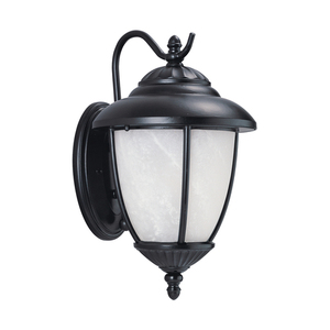 GL84049EN312 Yorktown Entrance Outdoor Wall Light - Black