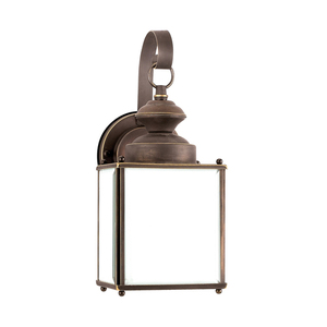 GL84157DEN371 Jamestowne Entrance Outdoor Wall Light - Antique Bronze