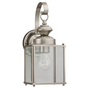 GL8457965 Jamestowne Entrance Outdoor Wall Light - Antique Brushed Nickel