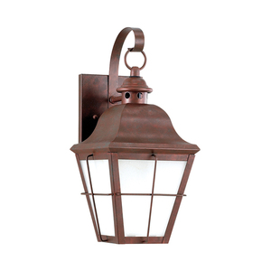 GL8462DEN344 Chatham Entrance Outdoor Wall Light - Weathered Copper