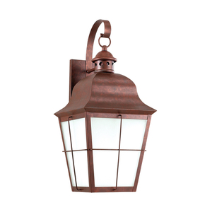 GL8463DEN344 Chatham Entrance Outdoor Wall Light - Weathered Copper