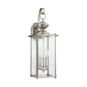 GL8468EN965 Jamestowne Entrance Outdoor Wall Light - Antique Brushed Nickel