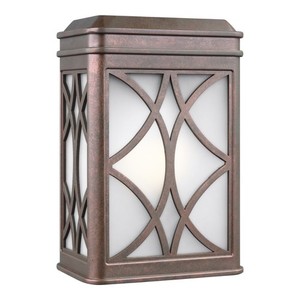 GL851960144 Melito Entrance Outdoor Wall Light - Weathered Copper