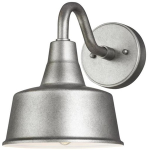 GL853740157 Barn Light Entrance Outdoor Wall Light - Weathered Pewter