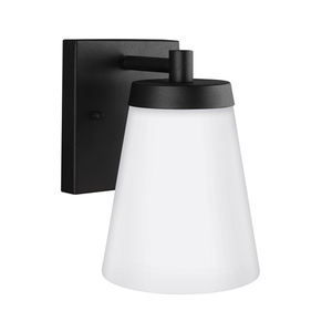 GL8538601EN312 Renville Entrance Outdoor Wall Light - Black