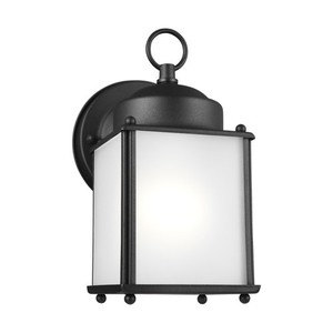 GL859200112 New Castle Entrance Outdoor Wall Light - Black