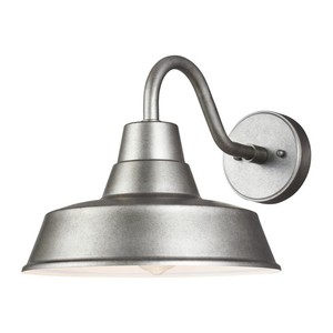 S863740157 Barn Light Entrance Outdoor Wall Light - Weathered Pewter